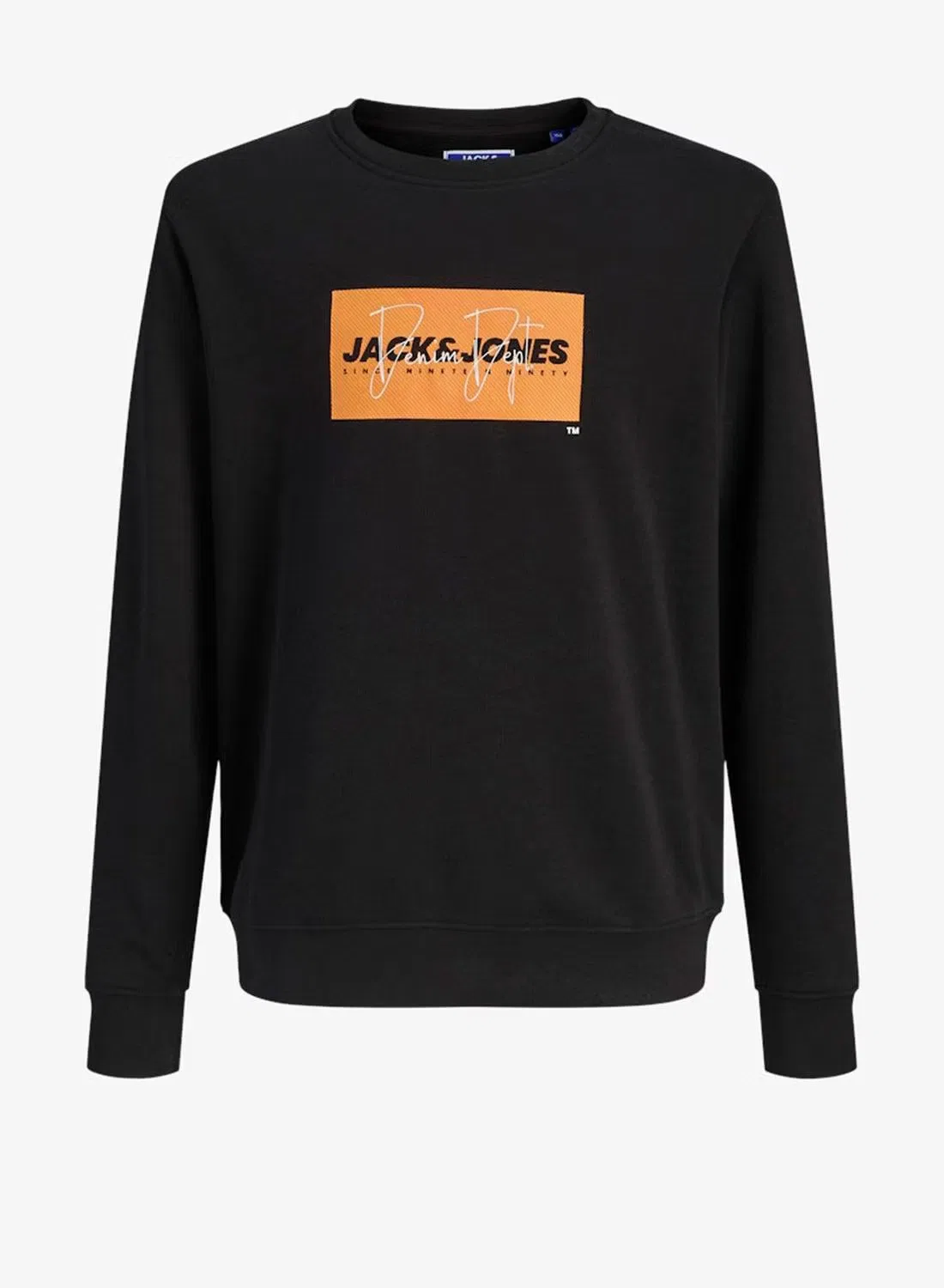 Футболка с принтом JJCOLE Jack & Jones Junior, черный — фото 2