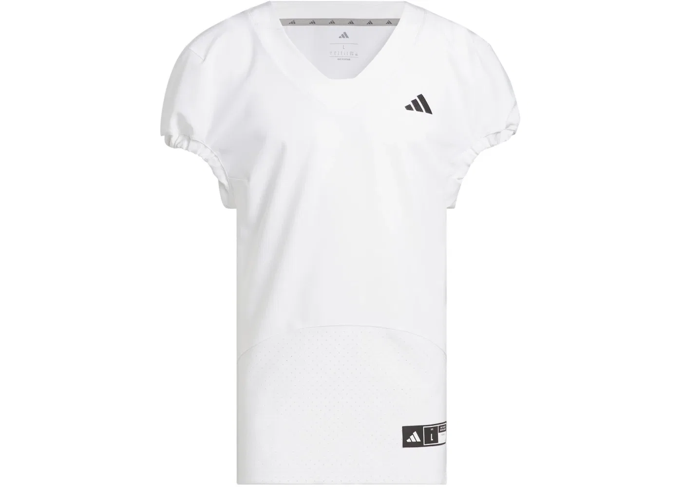 Мужская футболка с принтом Adizero Impact Jersey Adidas, White