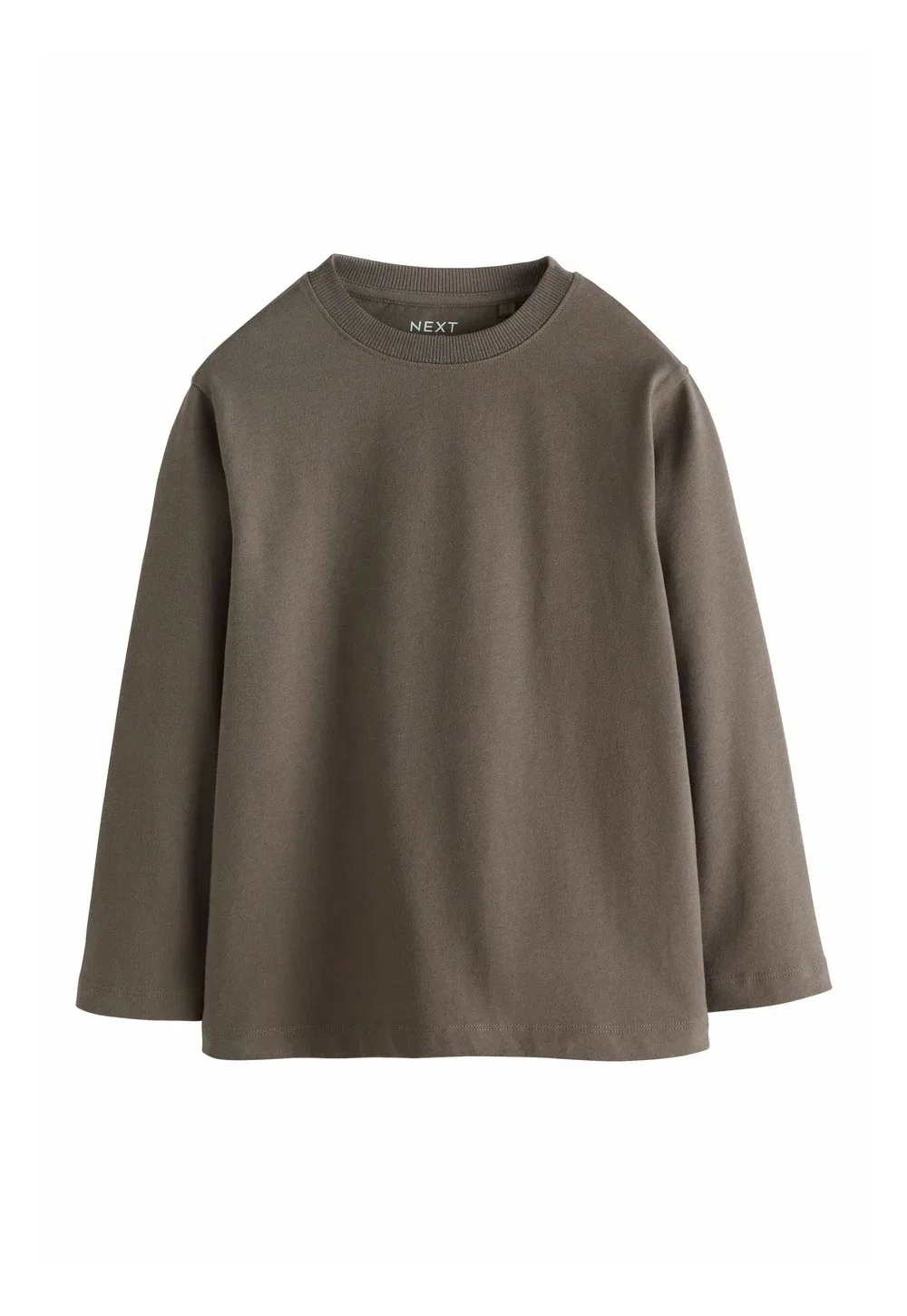 Футболка стандартного кроя с длинными рукавами - уютная футболка с длинными рукавами Next, Mink Brown