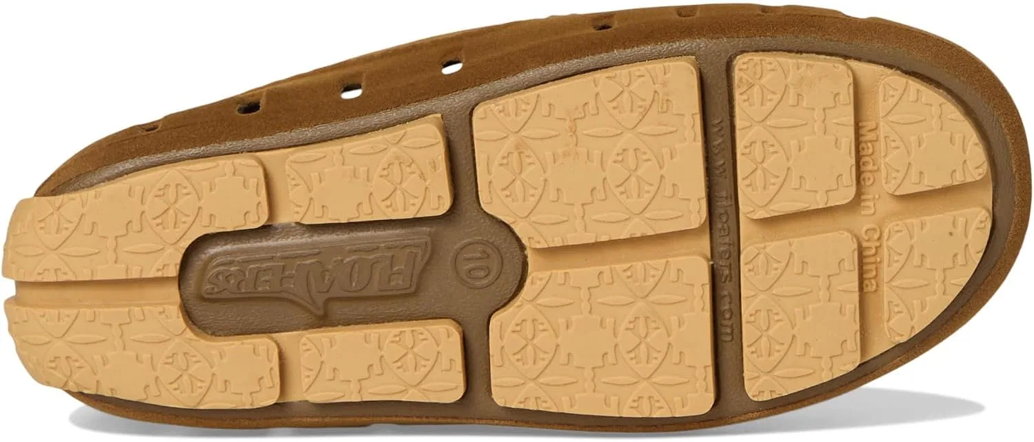 Детские туфли-лоферы с принтом Prodigy Driver Floafers, Dark Mocha/Tan — фото 3