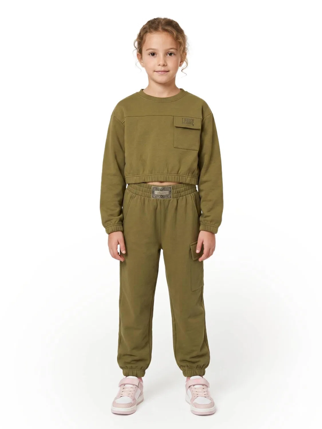 Детский спортивный костюм Love Leone 1947 Apparel, Grun Malachitgrun — фото 3