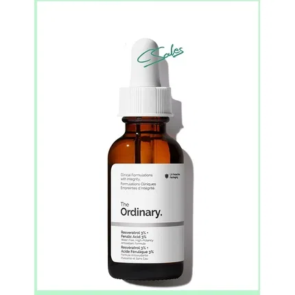 Сыворотка антиоксидантная The Ordinary Resveratrol 3% + Ferulic Acid 3%, 30 мл