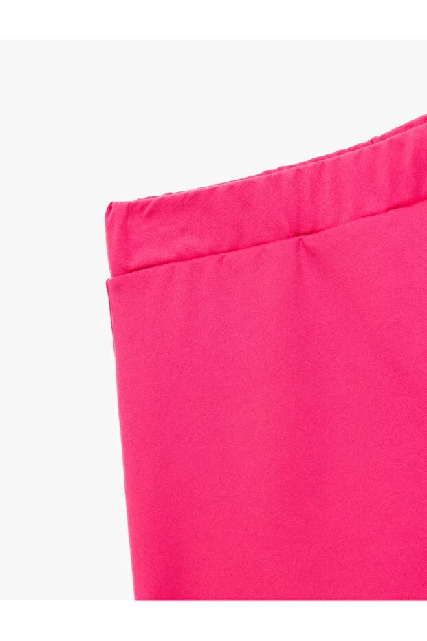 Детская мини-юбка-шорты с принтом Koton, Fuchsia — фото 3