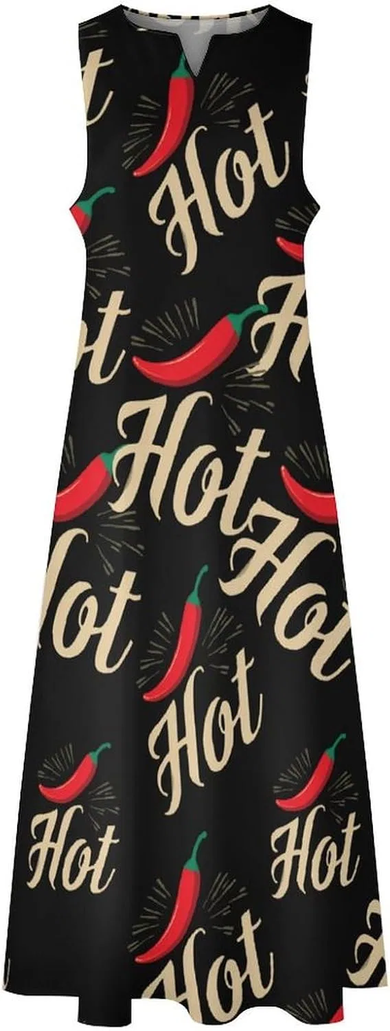 Женское коктейльное платье макси с V-образным вырезом Hot Chili, Style-3 — фото 4