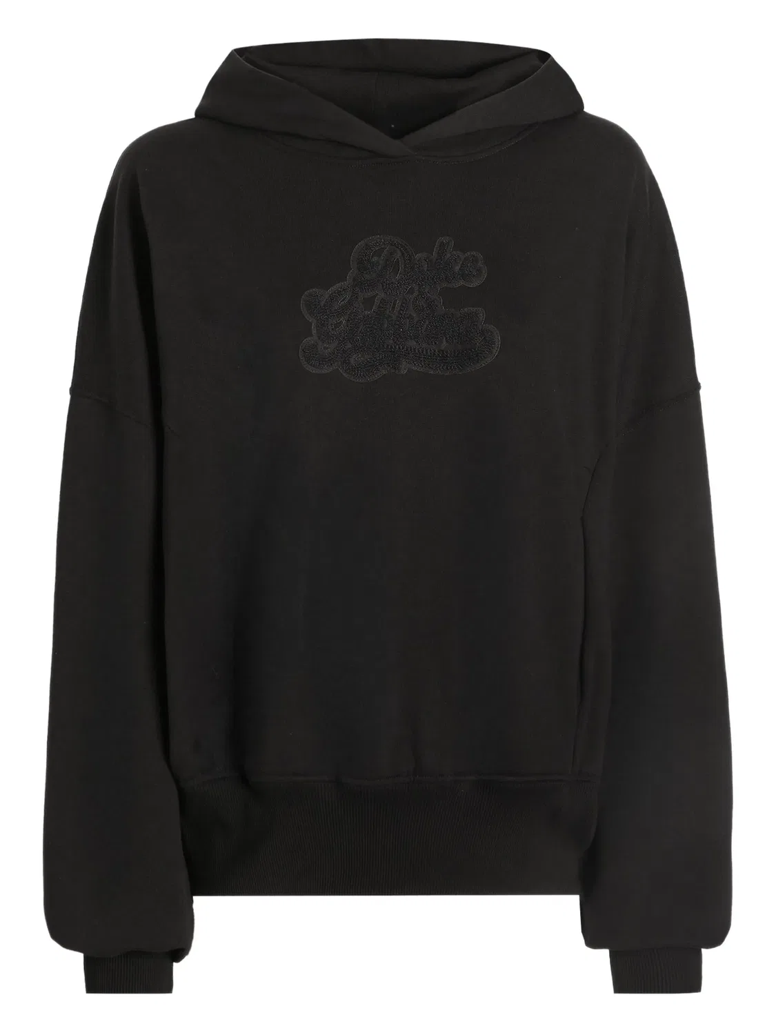 Худи с логотипом Dolce & Gabbana, черный