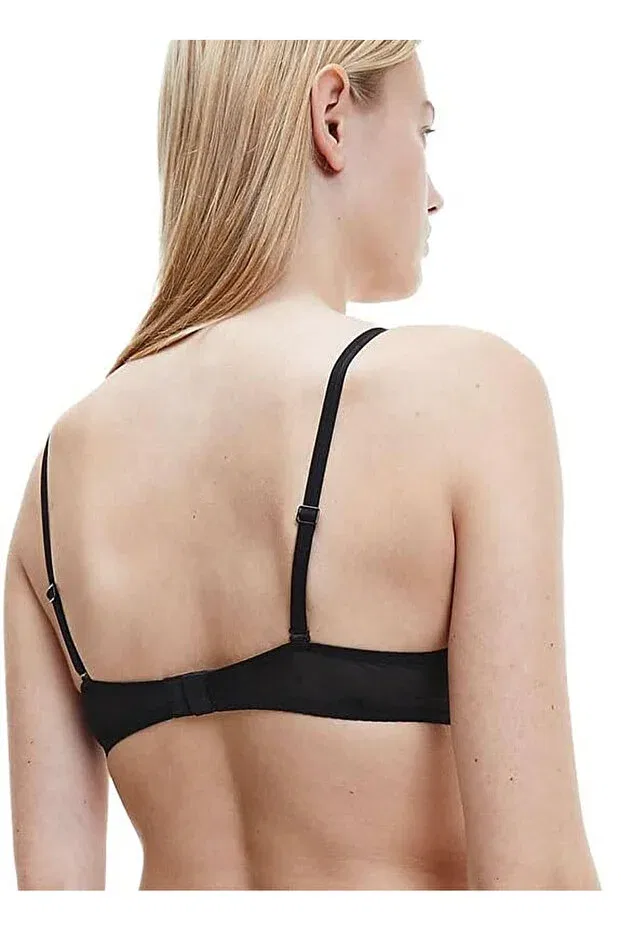 Женский бюстгальтер на косточках Calvin Klein, Black — фото 2