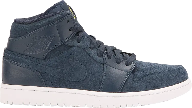 

Кроссовки Air Jordan 1 Mid Armory, синий