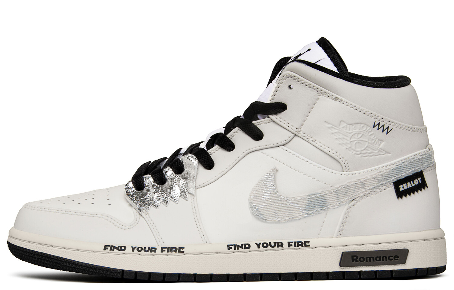 

Баскетбольные кроссовки Air 1 Vintage Men Mid-Top бежевого цвета Jordan, Бежевый, Баскетбольные кроссовки Air 1 Vintage Men Mid-Top бежевого цвета Jordan