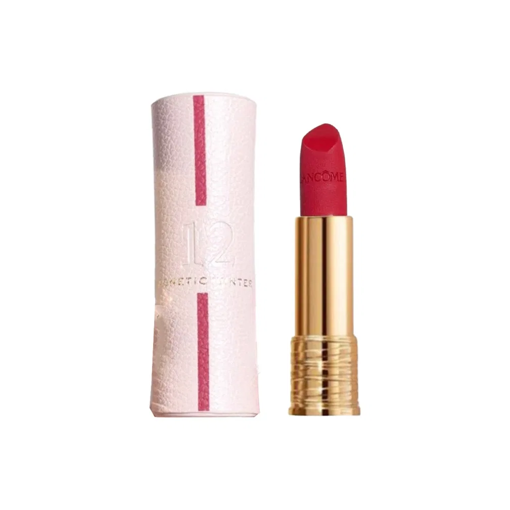 Женская помада бархатная 12# Deep Blush Winter LANCOME, Deep Blush Winter