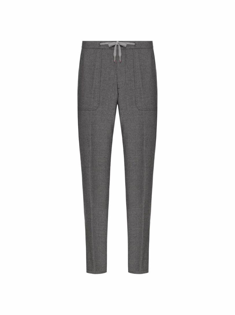 

Кашемировые прямые брюки Marco Pescarolo, Серый, Кашемировые прямые брюки Marco Pescarolo