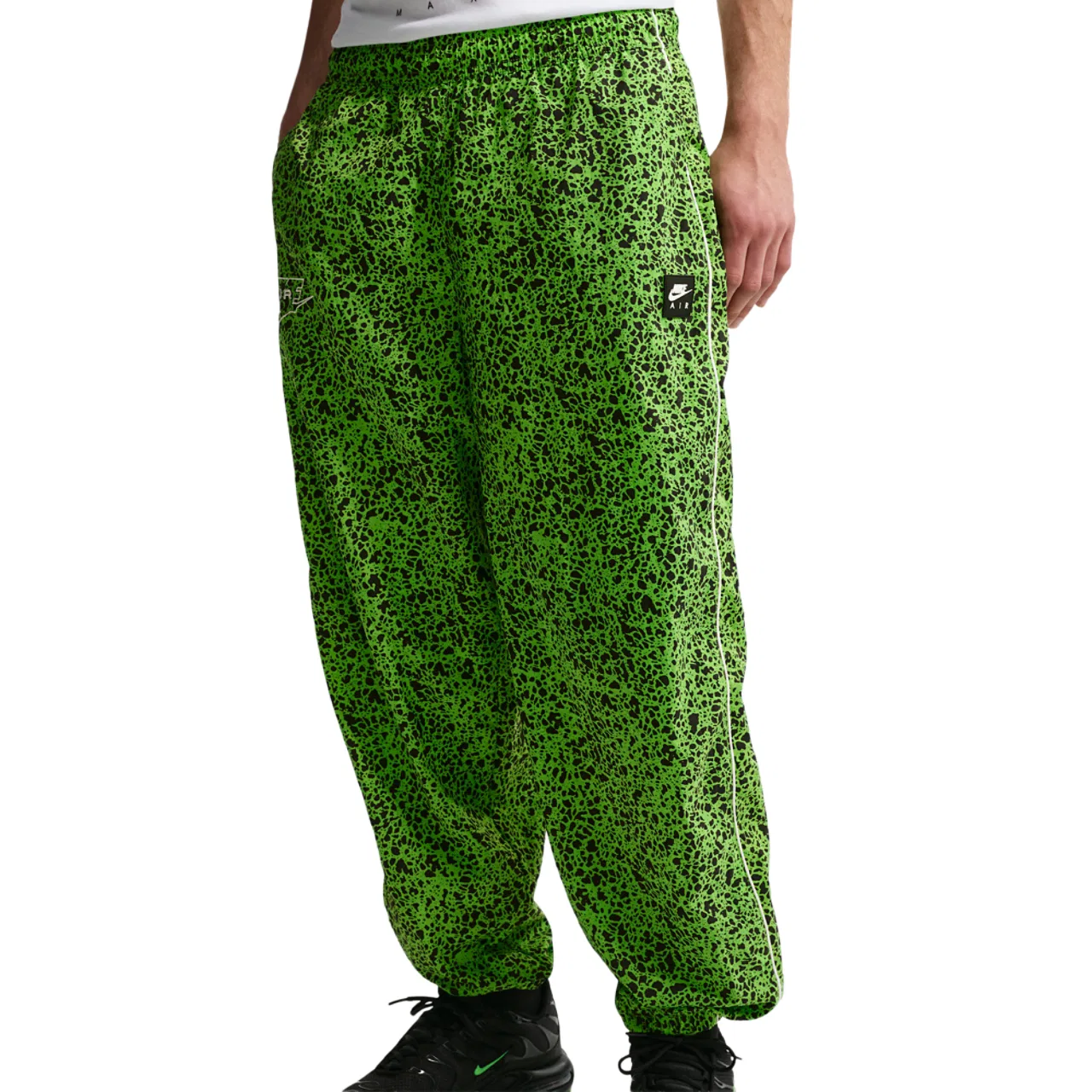 Мужские брюки AOP TL Nike, цвет Mean Green