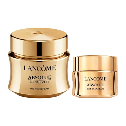 Набор для ухода за кожей с кремом для лица и кремом для глаз, LANCOME, Pure Eye Cream 20ml + Luxury Face Cream 30ml