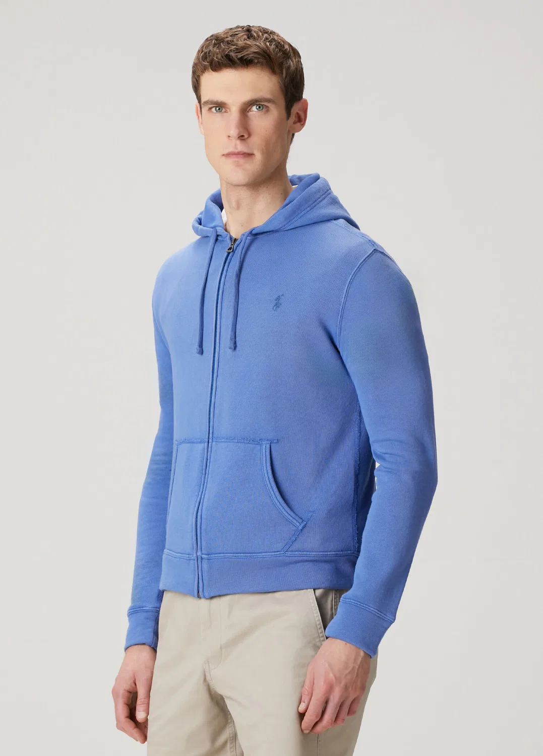 Свитшот с капюшоном Polo Ralph Lauren, blue — фото 3