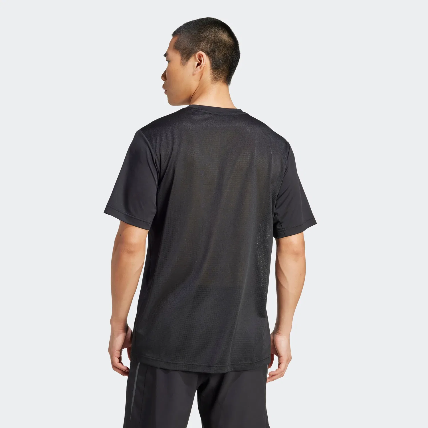 Мужская спортивная футболка с технологией Climacool Adidas Performance, Black — фото 3