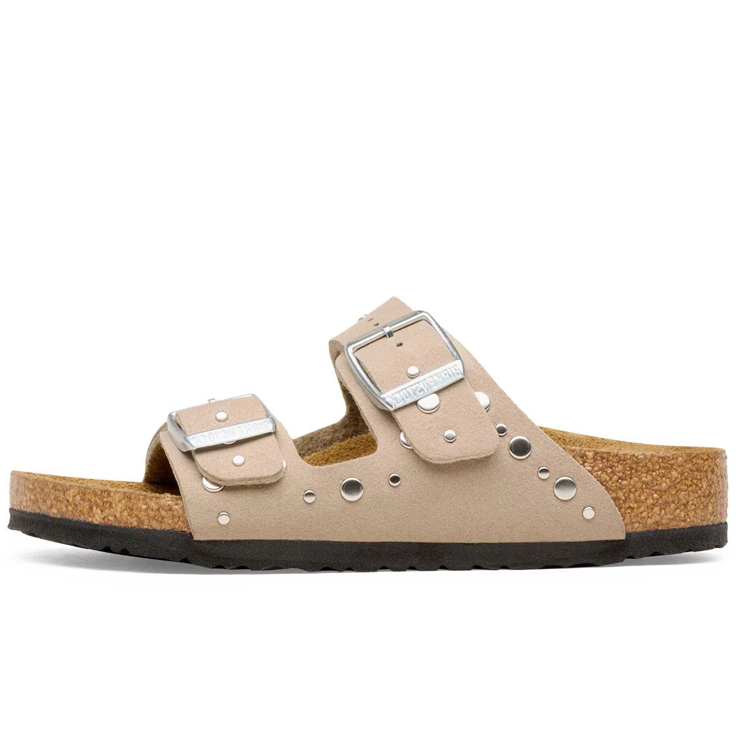 Детские сандалии с двумя ремнями Arizona Rivet Birkenstock, Grau