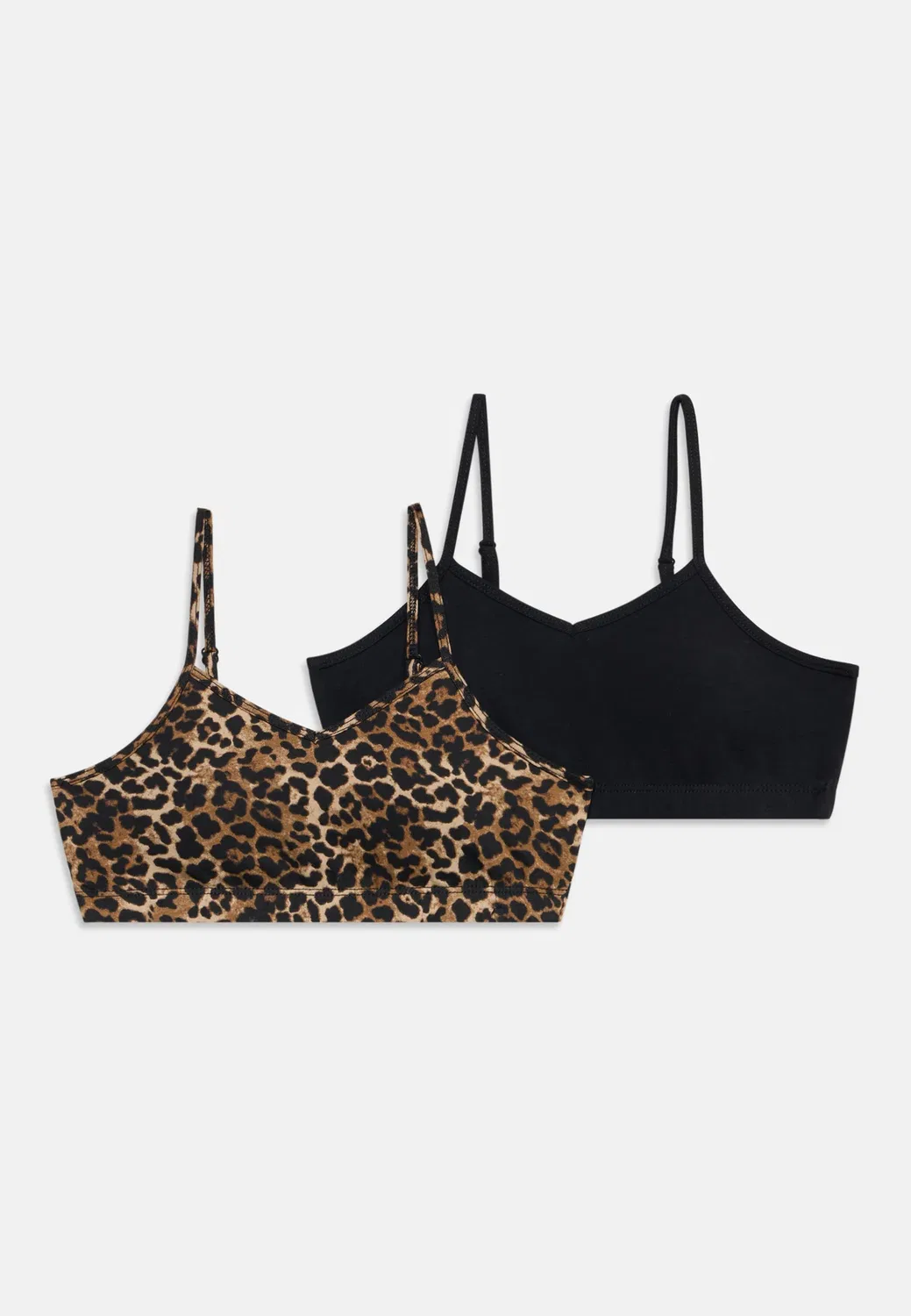 Koglola 2 pack - бюстгальтер Only Girls, Black/Beige
