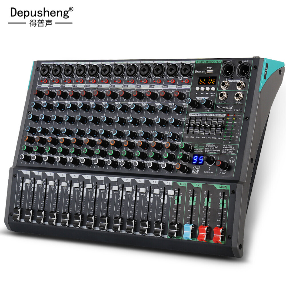 

Микшер Depusheng PA-12 12-полосный
