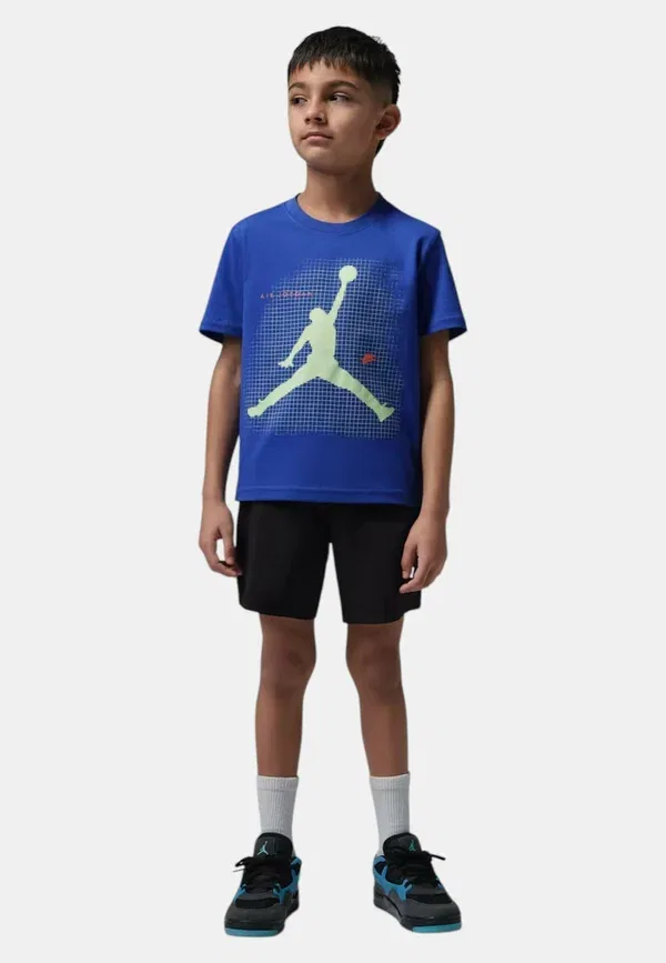 Футболка с принтом JDB Jumpman Grid Col U89 Jordan, синий