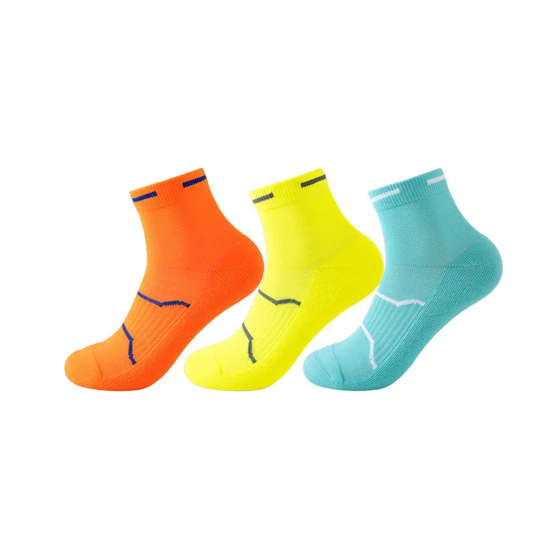 Детские баскетбольные носки Yellow Cyan Orange MIIOW