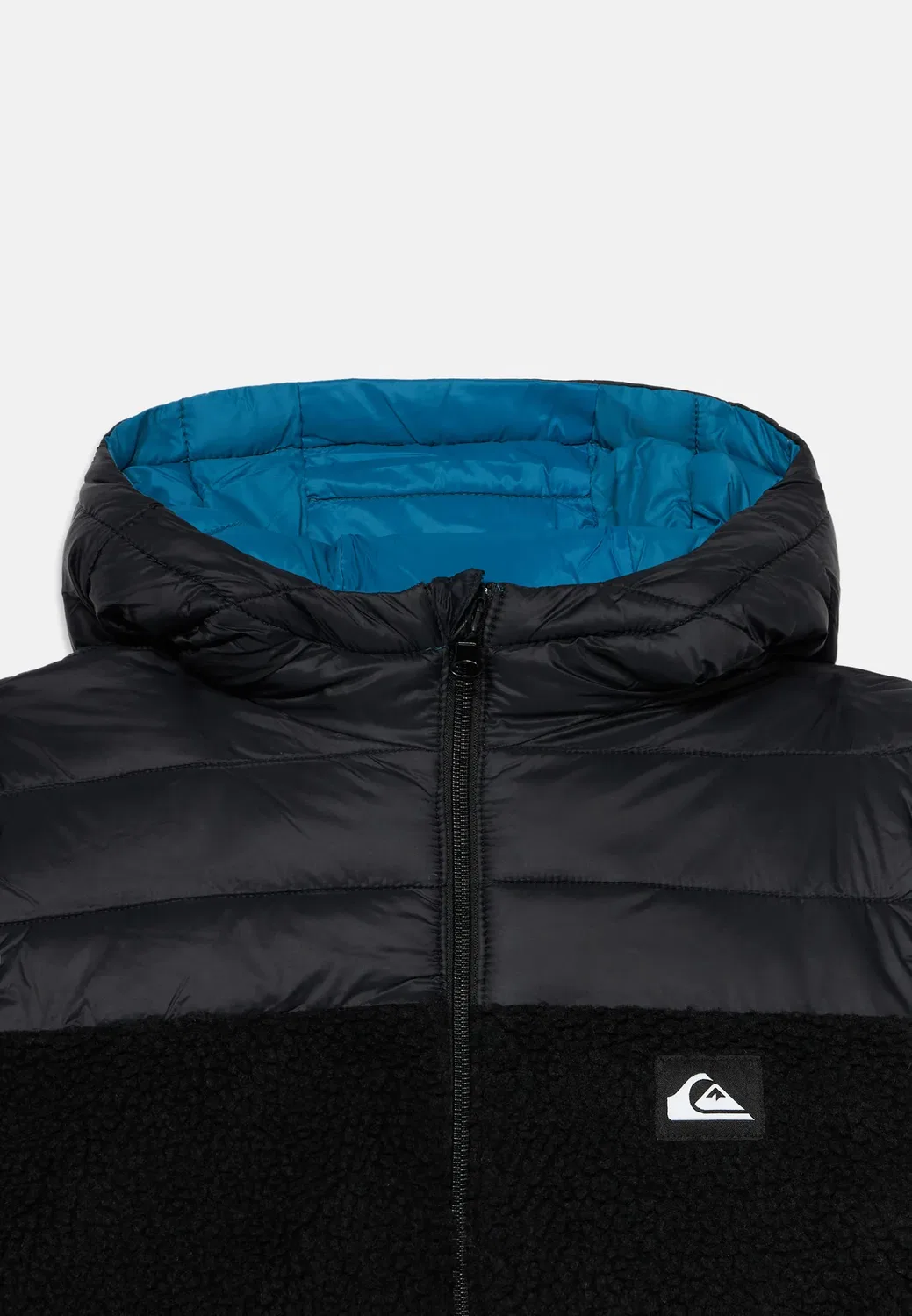 Чешуйчатая двусторонняя зимняя куртка Quiksilver, Black — фото 4