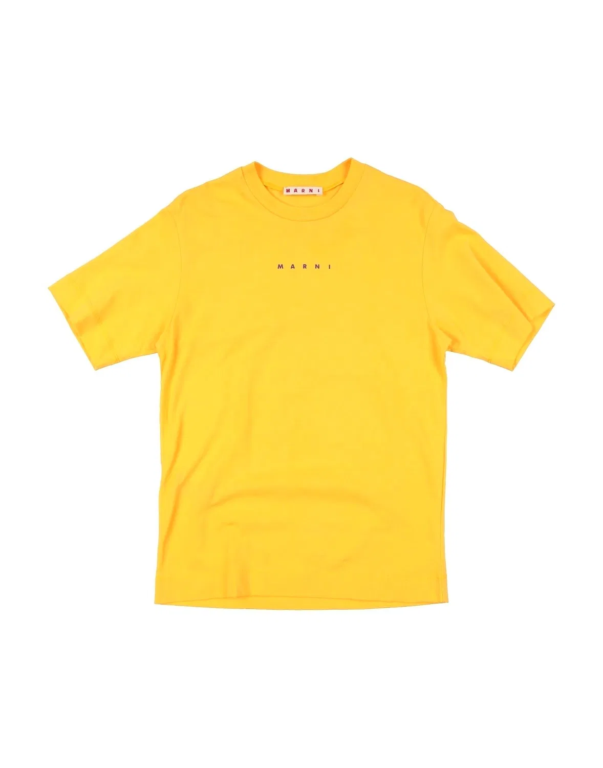 Детская футболка с коротким рукавом Marni, желтый