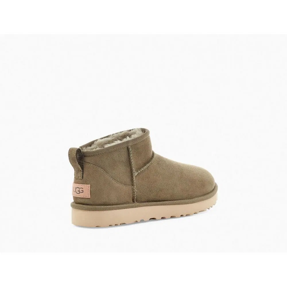 Детские ботинки Classic Ultra Mini Boot Ugg, Salbeigrun — фото 3