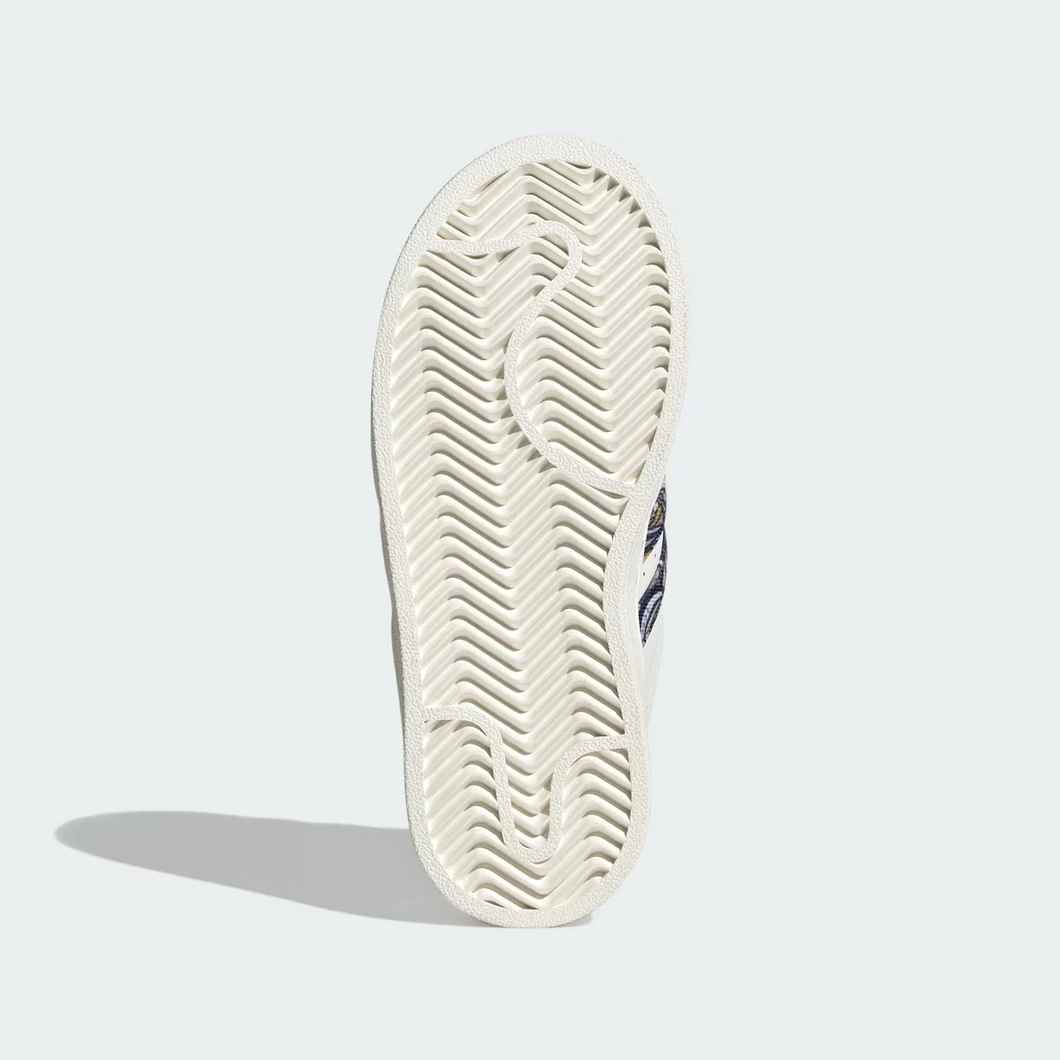 Детские кроссовки на липучках Liberty London adidas Superstar II Comfort Closure Adidas Originals, белый/орхидея/каучук — фото 4