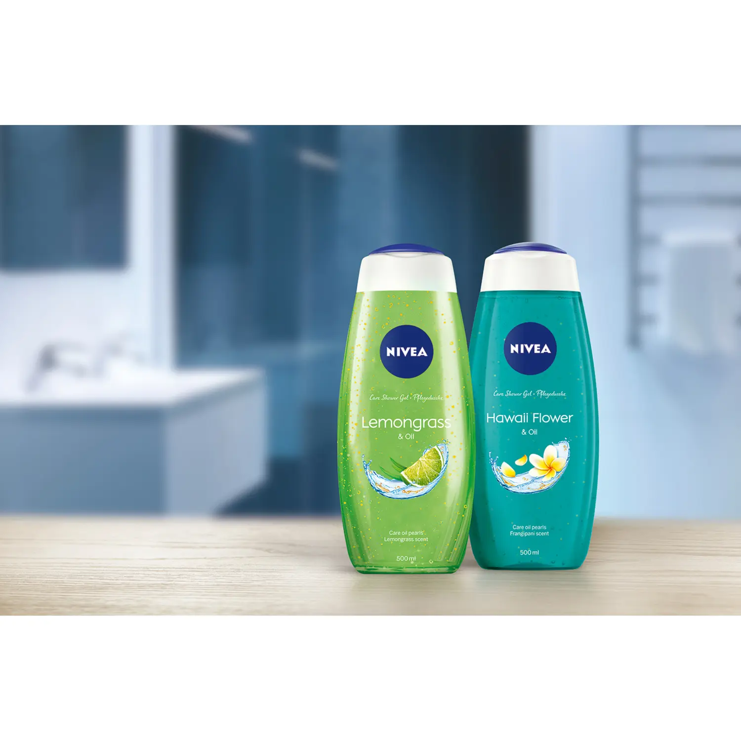 Nivea Lemongrass & Oil освежающий гель для душа с масляными жемчужинами, 500 мл — фото 3