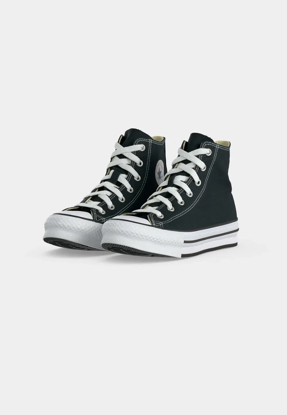 Кроссовки Chuck Taylor All Star Lift Platform унисекс - высокие кроссовки Converse, Black/White — фото 3
