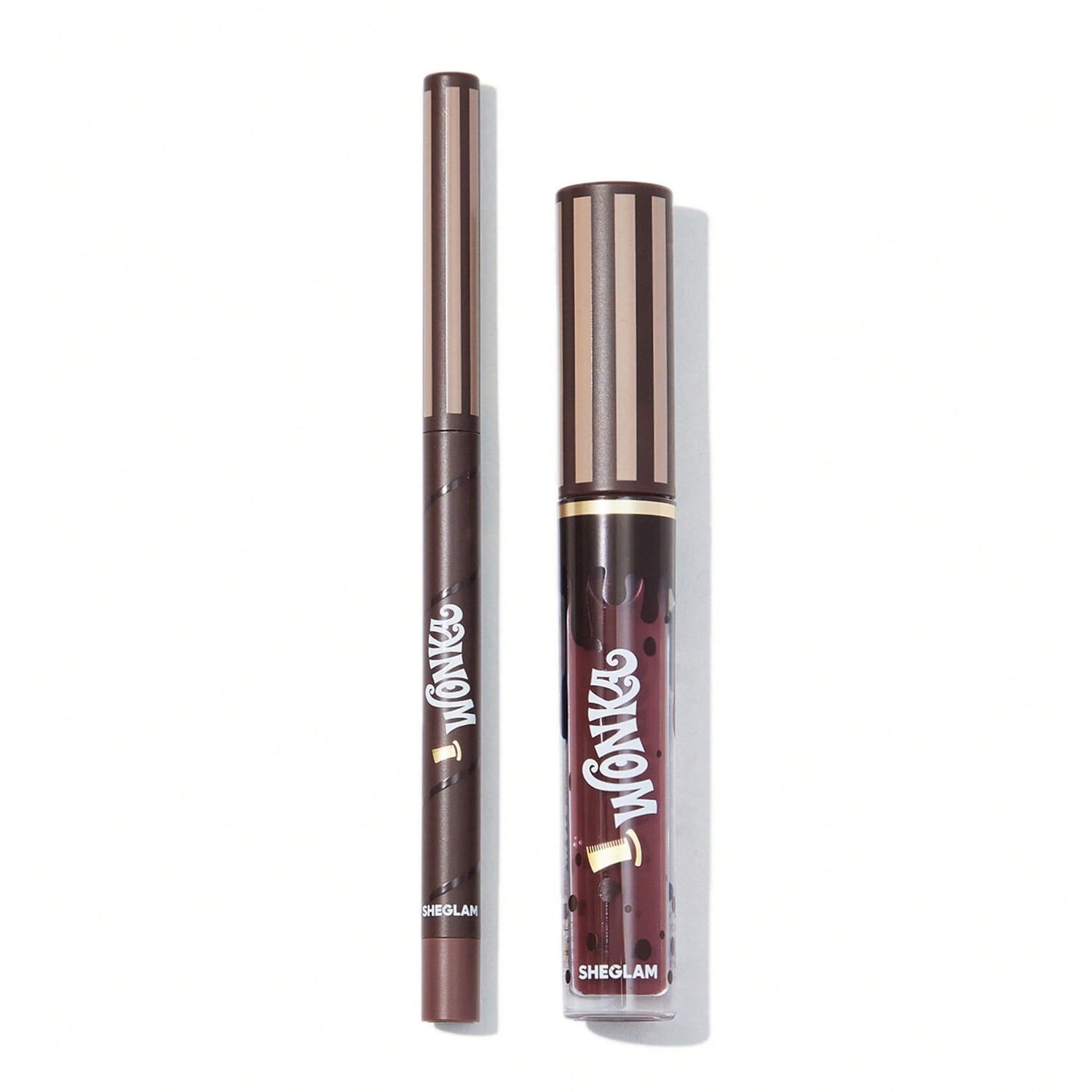 

Блеск и подводка для губ Sheglam x Willy Wonka Cocoa Kiss Lip Duo - Hot Fudge, 2 предмета