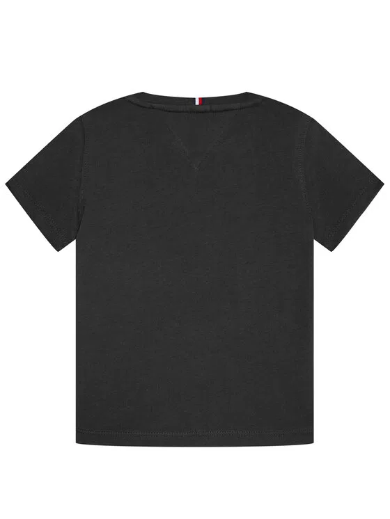 Футболка regular fit Essential Tommy Hilfiger, черный — фото 2