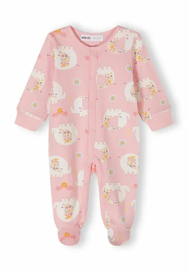 Комплект из 2 спальных мешков с принтом, Minoti, Light Blue, Light Pink, светло-розовый/светло-голубой — фото 4