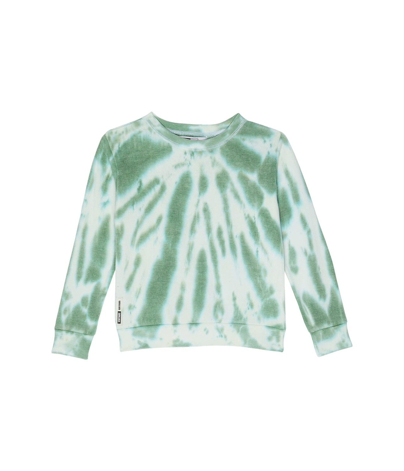 

Толстовка Vintage Havana Kids, Crew Neck Streak Tie-Dye