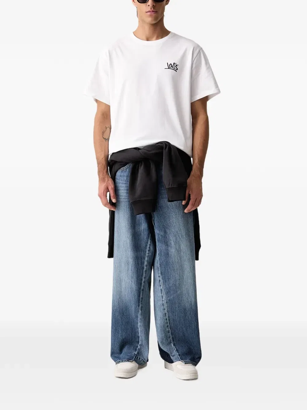 Широкие джинсы Baggy с панелями Levi's, синий — фото 2