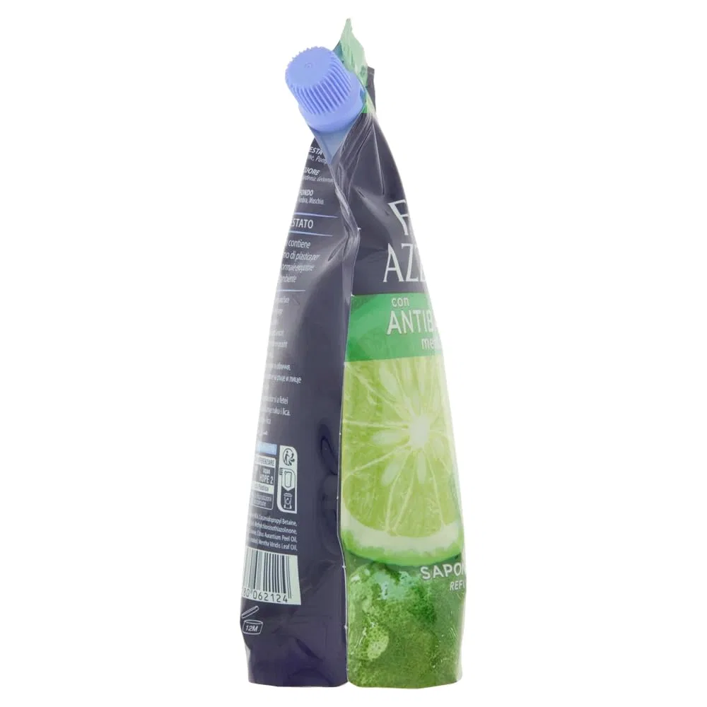 Жидкое мыло Felce Azzurra Mint and Lime, 12 x 500 мл, Beni Culinari — фото 4