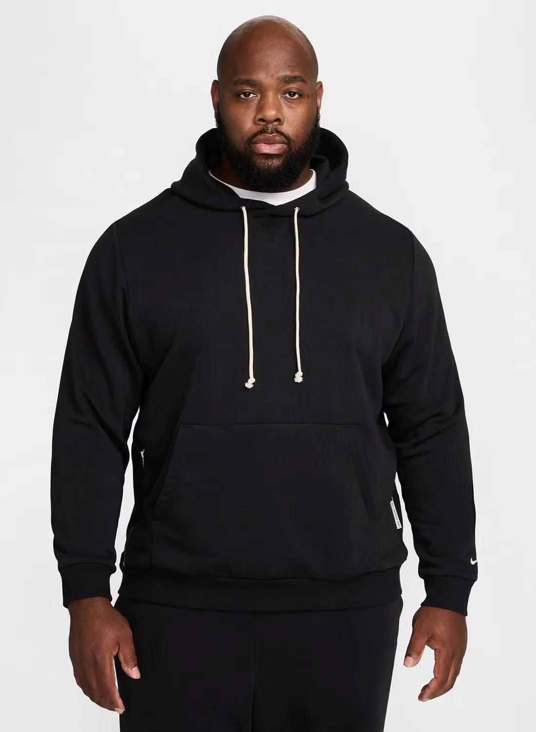 Худи с длинным рукавом Dri-Fit Standard Issue Nike, черный