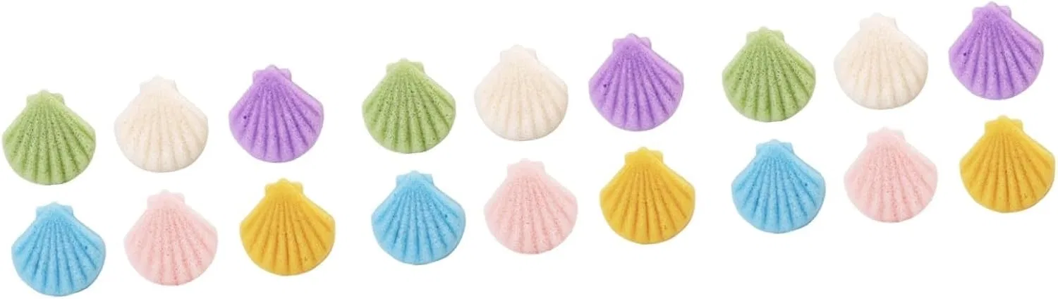 Губка для лица Konjac, 18 шт, Healvian, 6x6x2.8 см