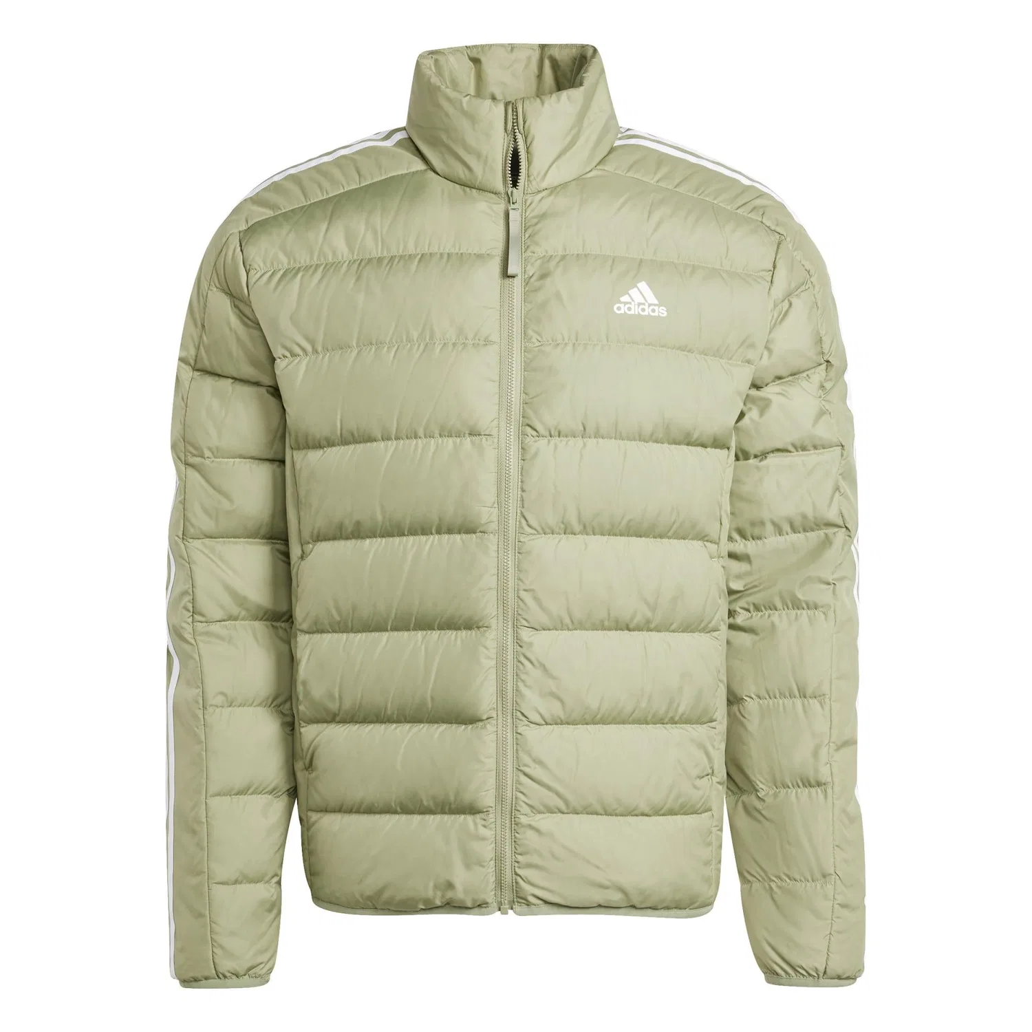 Мужская легкая куртка с наполнителем из пуха Essentials 3-Stripes Light Down Jacket Adidas, Grun