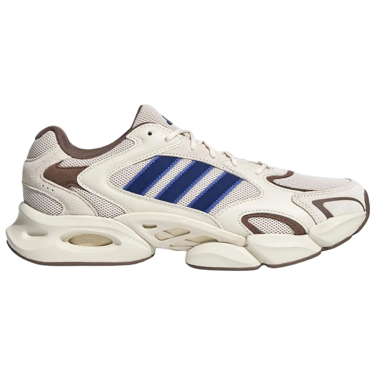 Детские кроссовки с массивной подошвой MEGASTRIDE Adidas, Bauxite Brown/Indigo/Dark Blue — фото 3