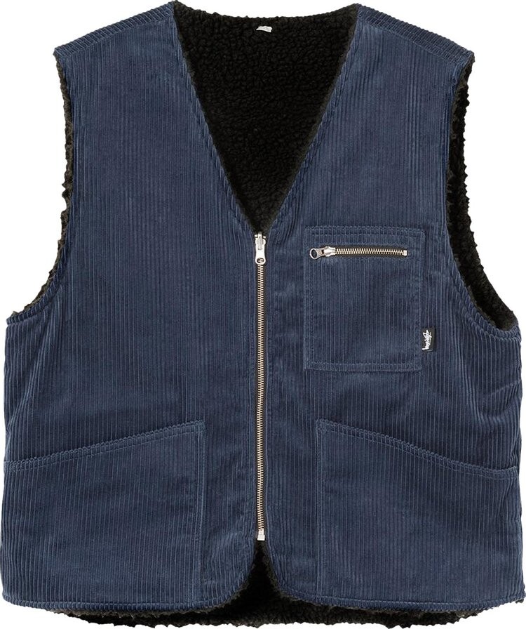

Жилет Stussy Wide Wale Reversible Vest 'Navy', разноцветный