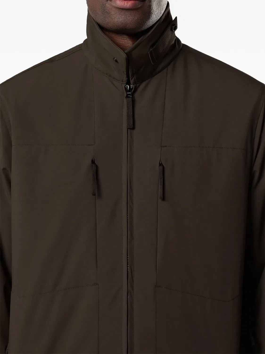 Stone Island Куртка Soft Shell-R серый — фото 2