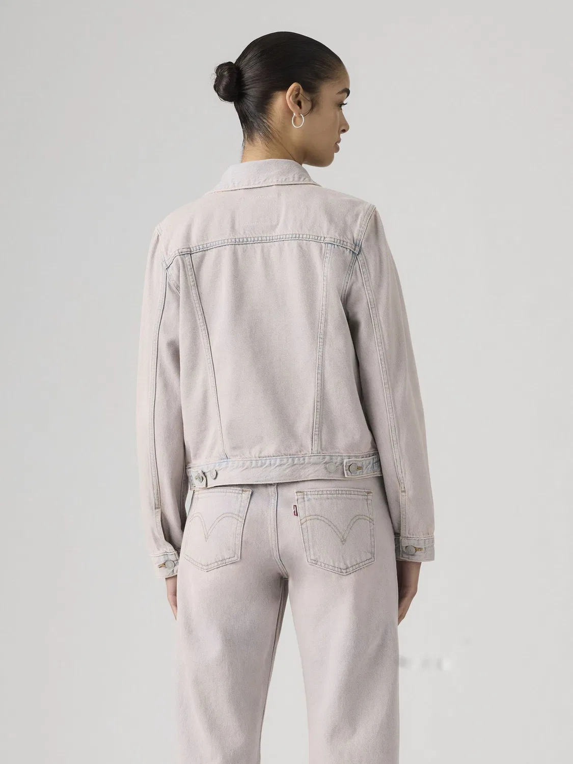 Куртка Original Trucker Levi's, розовый/синий — фото 2