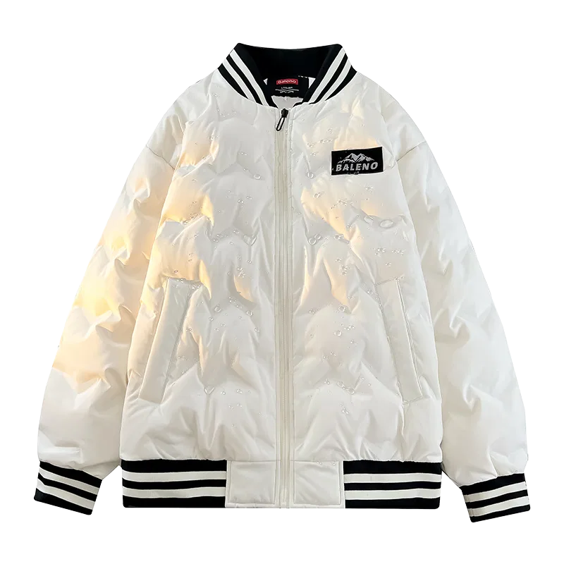 Детская куртка-пуховик с бейсбольным воротником BALENO, Beige