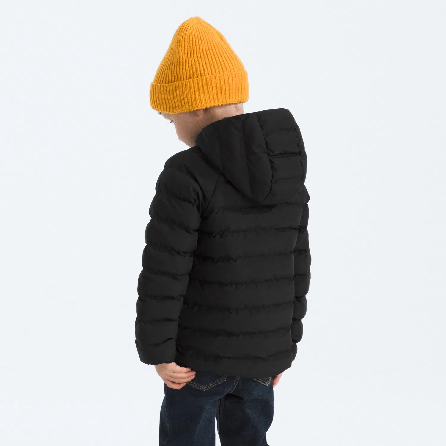 Двусторонняя утепленная куртка с капюшоном Perrito The North Face, Tnf Black/Smoked Pearl — фото 3