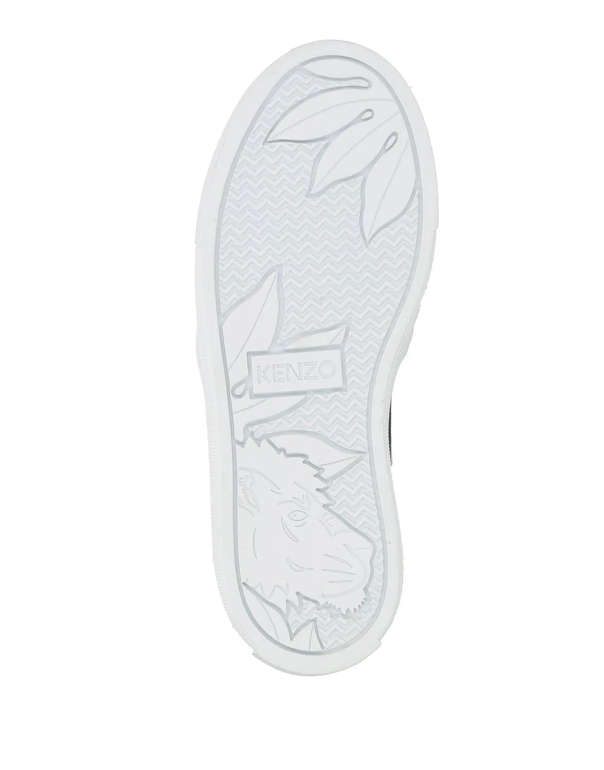 Детские кеды на шнуровке Slip On Kenzo Kids, темно‑синий — фото 4