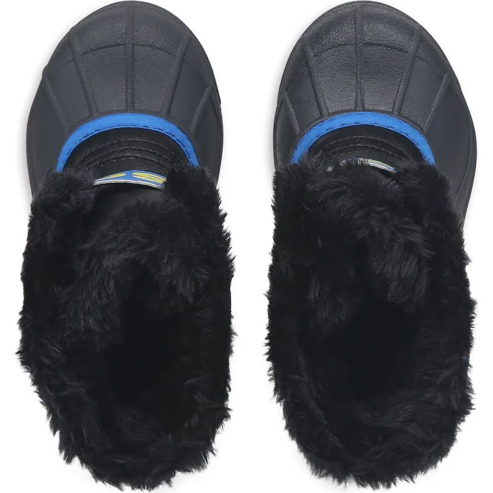 Детские водонепроницаемые ботинки Snow Commander для малышей Sorel, Black/Blue/Yellow — фото 4