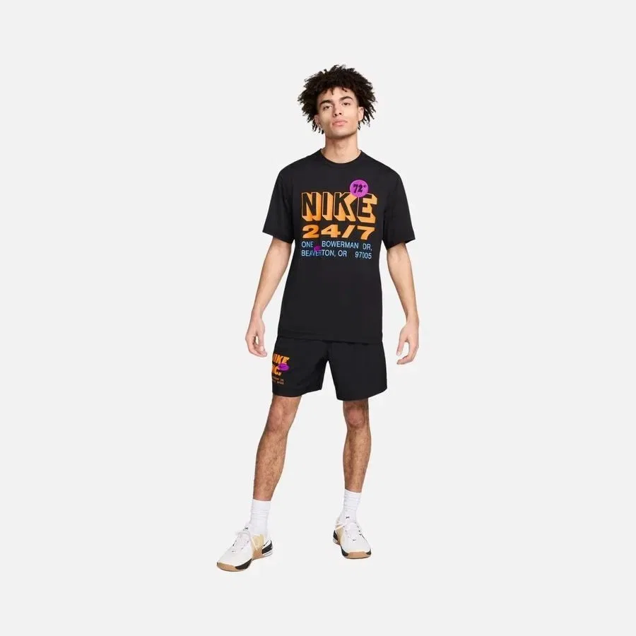 Футболка с коротким рукавом Hyverse Dri-Fit UV Nike, Черный — фото 2