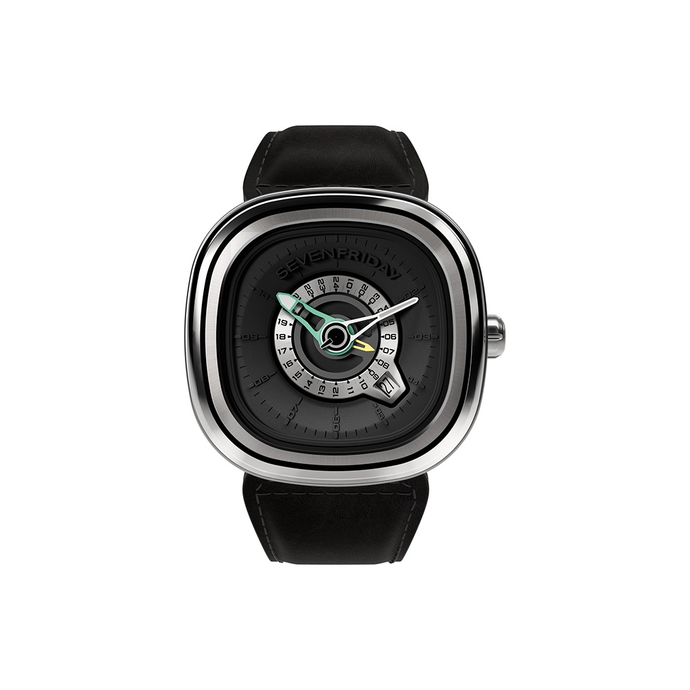 

SEVENFRIDAY Мужские часы с механическим механизмом, черный циферблат