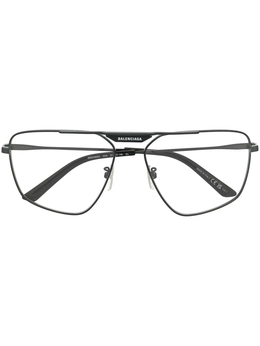 

Солнцезащитные очки Tag 2.0 Navigator Balenciaga Eyewear, черный