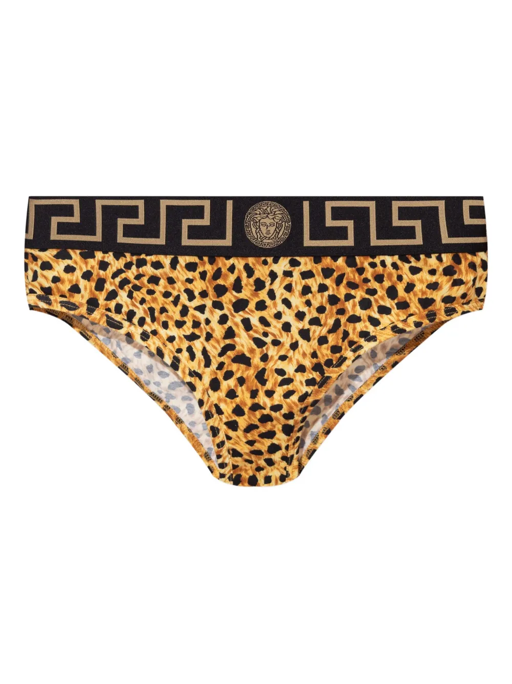 

Трусы с принтом "гепард" VERSACE, желтый